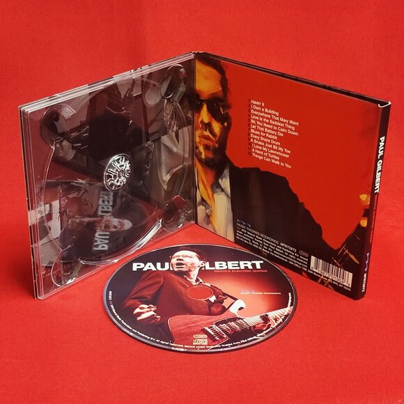 Paul Gilbert Behold Electric Guitar CD 2019 Signed - Picture 4 of 7